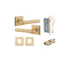 IVER HELSINKI LEVER SQUARE ROSE - KIT
