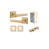 IVER HELSINKI LEVER SQUARE ROSE - KIT