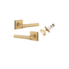 IVER HELSINKI LEVER SQUARE ROSE - KIT