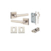 IVER HELSINKI LEVER SQUARE ROSE - KIT