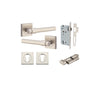 IVER HELSINKI LEVER SQUARE ROSE - KIT