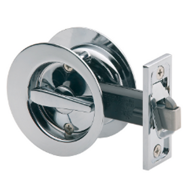 GAINSBOROUGH CIRCULAR SLIDING CAVITY DOOR PRIVACY SET