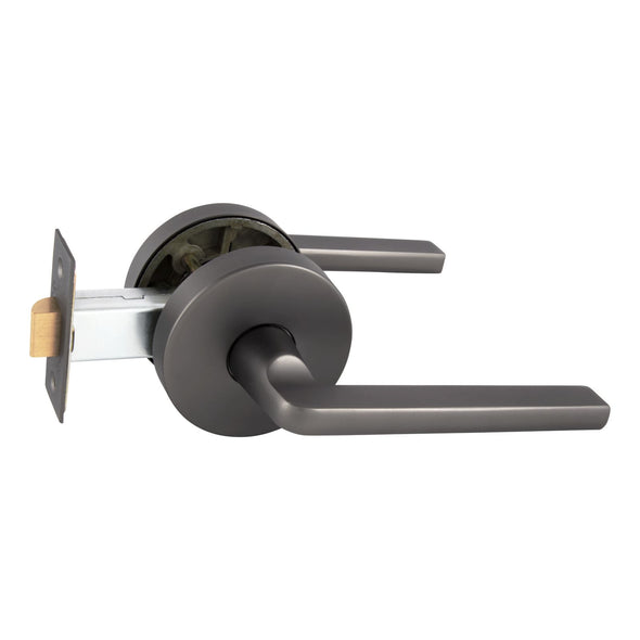 700ALBLRSG - GAINSBOROUGH AVANT SERIES - ALBA - SATIN GRAPHITE - PASSAGE SET