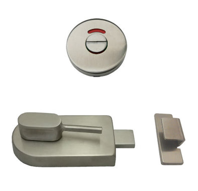 METLAM 700 SERIES AMBULANT LOCK AND INDICATOR SET WITH BUMPER - CONCEALED SCREW FIX