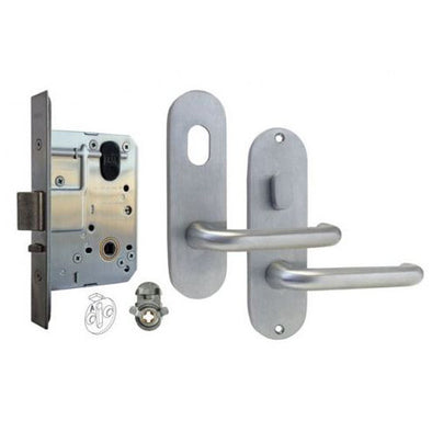 DORMAKABA MS2 ENTRANCE MORTICE LOCK KIT 100 SERIES ROUND END FURNITURE
