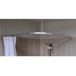 METLAM L BEND SHOWER CURTAIN TRACK SYSTEM - 1200mm x 1200mm – The Lock Shop