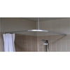 METLAM L BEND SHOWER CURTAIN TRACK SYSTEM - 1600mm x 1600mm