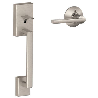 SCHLAGE CENTURY FRONT ENTRY HANDLE AND LATITUDE LEVER