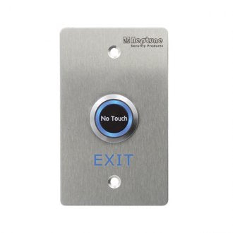 NEPTUNE TOUCHLESS EXIT - ANSI,NO/NC/C,LED,1.7mm SS,12V